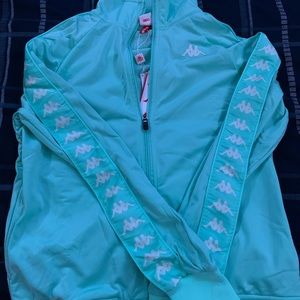 Kappa mint track suit